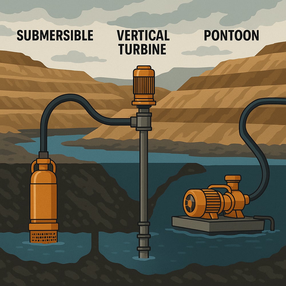 Dewatering Tambang: Submersible vs VTP vs Ponton, Mana Terbaik?