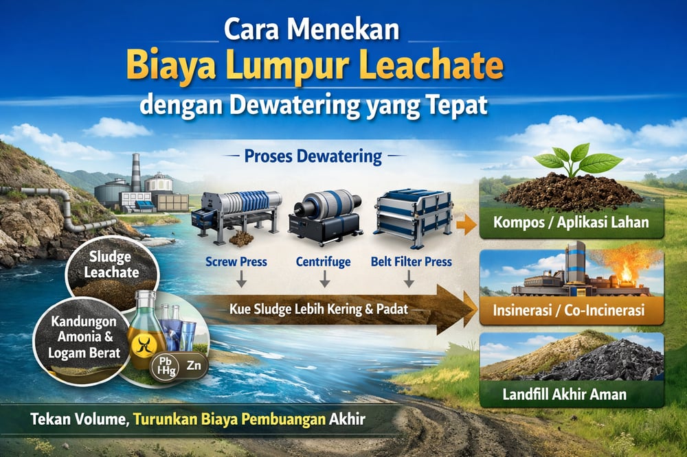 The real landfill headache isn’t leachate — it’s sludge