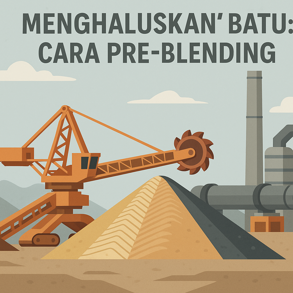 Pre-Blending Rawmix: Kunci Stabilitas Kiln & Kualitas Klinker