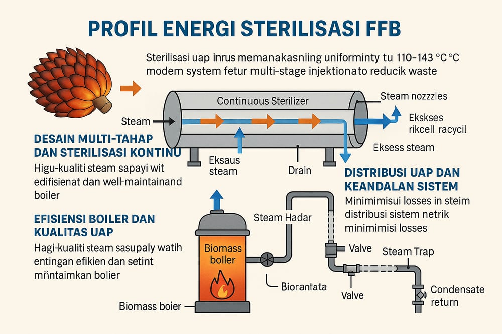 sterilisasi sawit