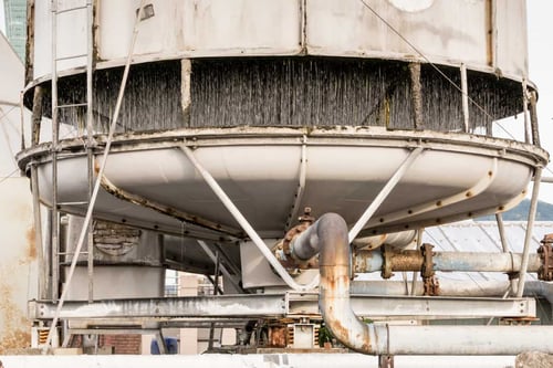 blowdown cooling tower