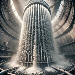 water in cooling tower