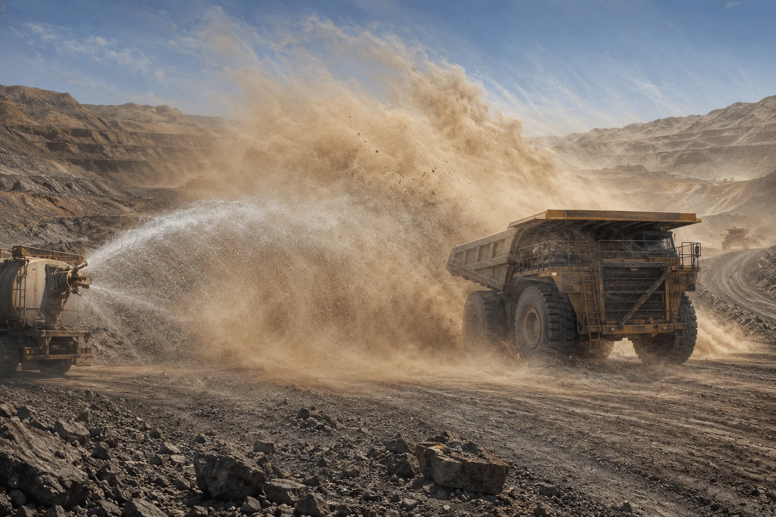 TERRAGARD Dust Suppressant for Mines